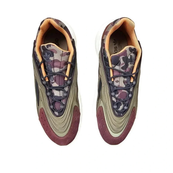 ADIDAS ORIGINALS‎ Ozelia Men's Sneakers Olive Strara Mesa  Black - Picture 2 of 11